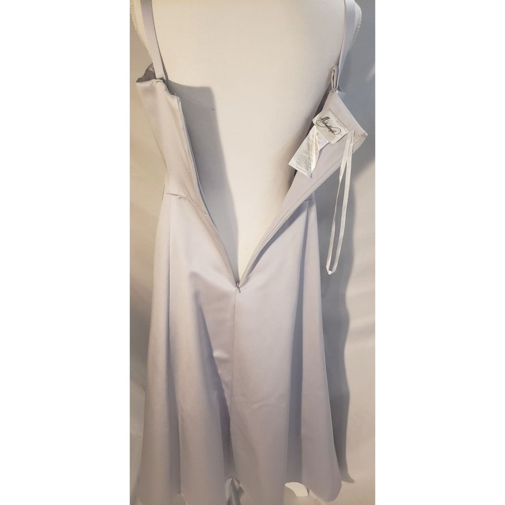 David's Bridal Michelangelo Prom Bridesmaid Dress Sz 12 - Picture 8 of 11